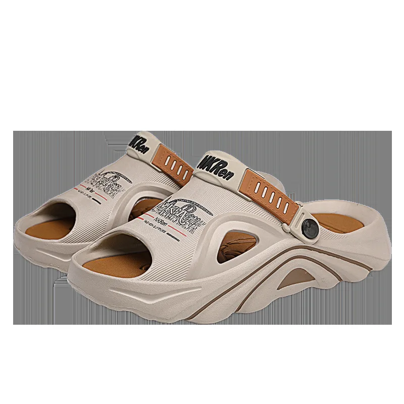 Мужские летние спортивные пляжные шлепанцы - Фотография_5