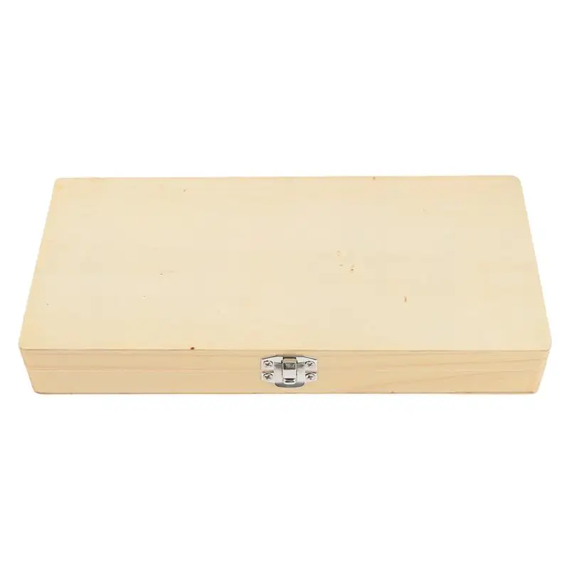 Деревянный ящик для хранения предметных стекол для микроскопа - Фотография_6