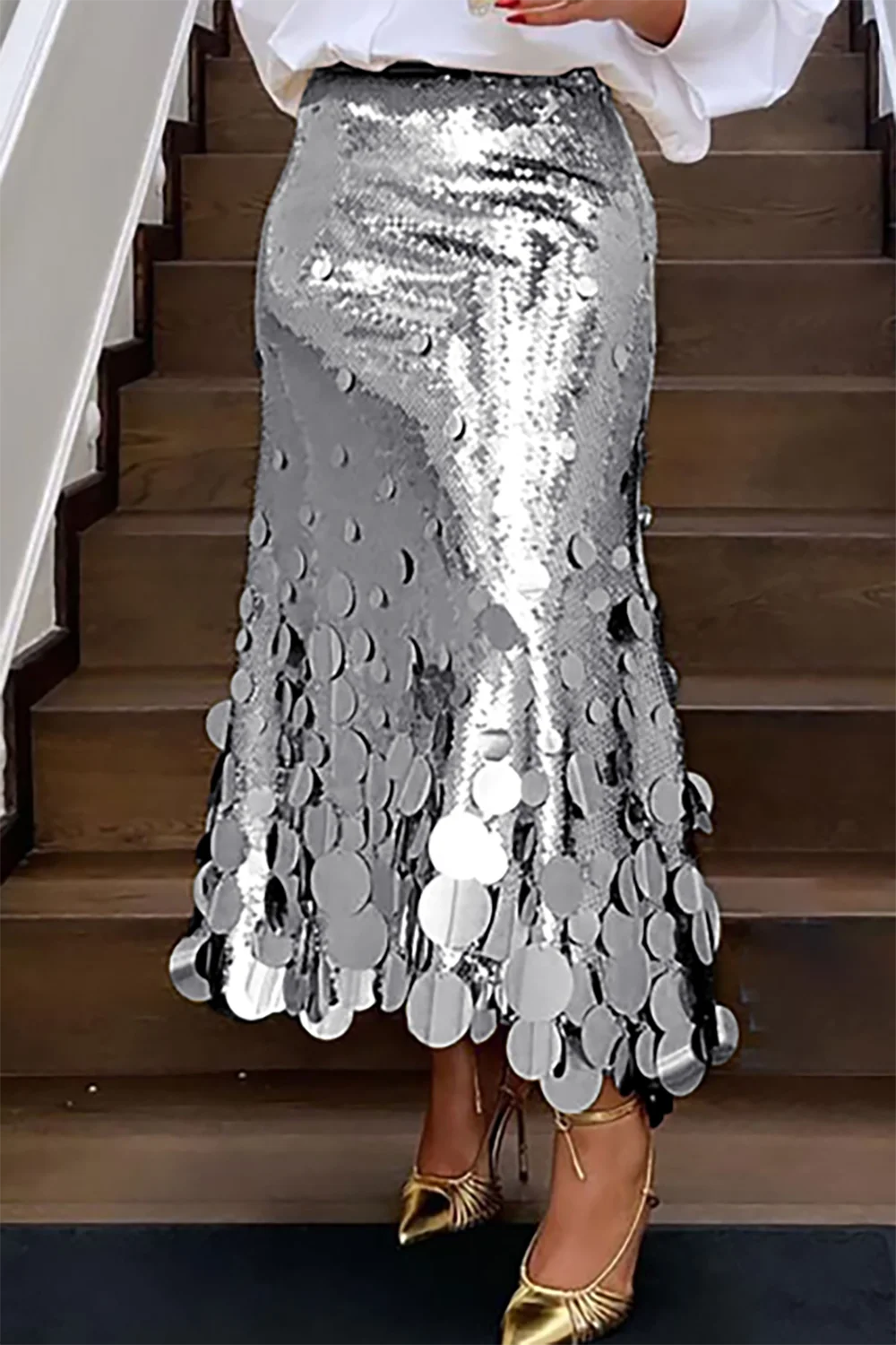 Женские официальные юбки больших размеров - Фотография_2