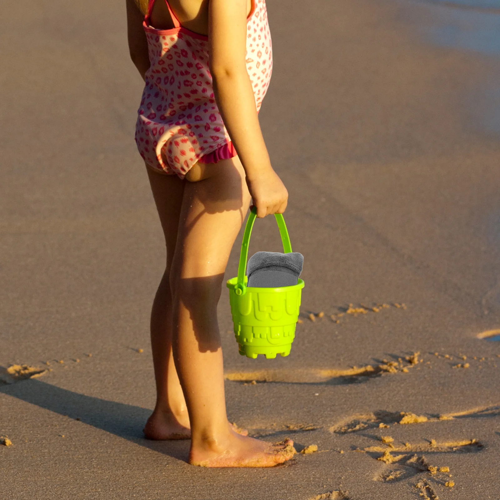 Набор варежек и сумки для удаления пляжного песка