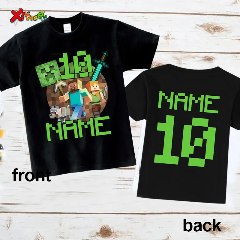 Рубашка для мальчика на 9-й день рождения