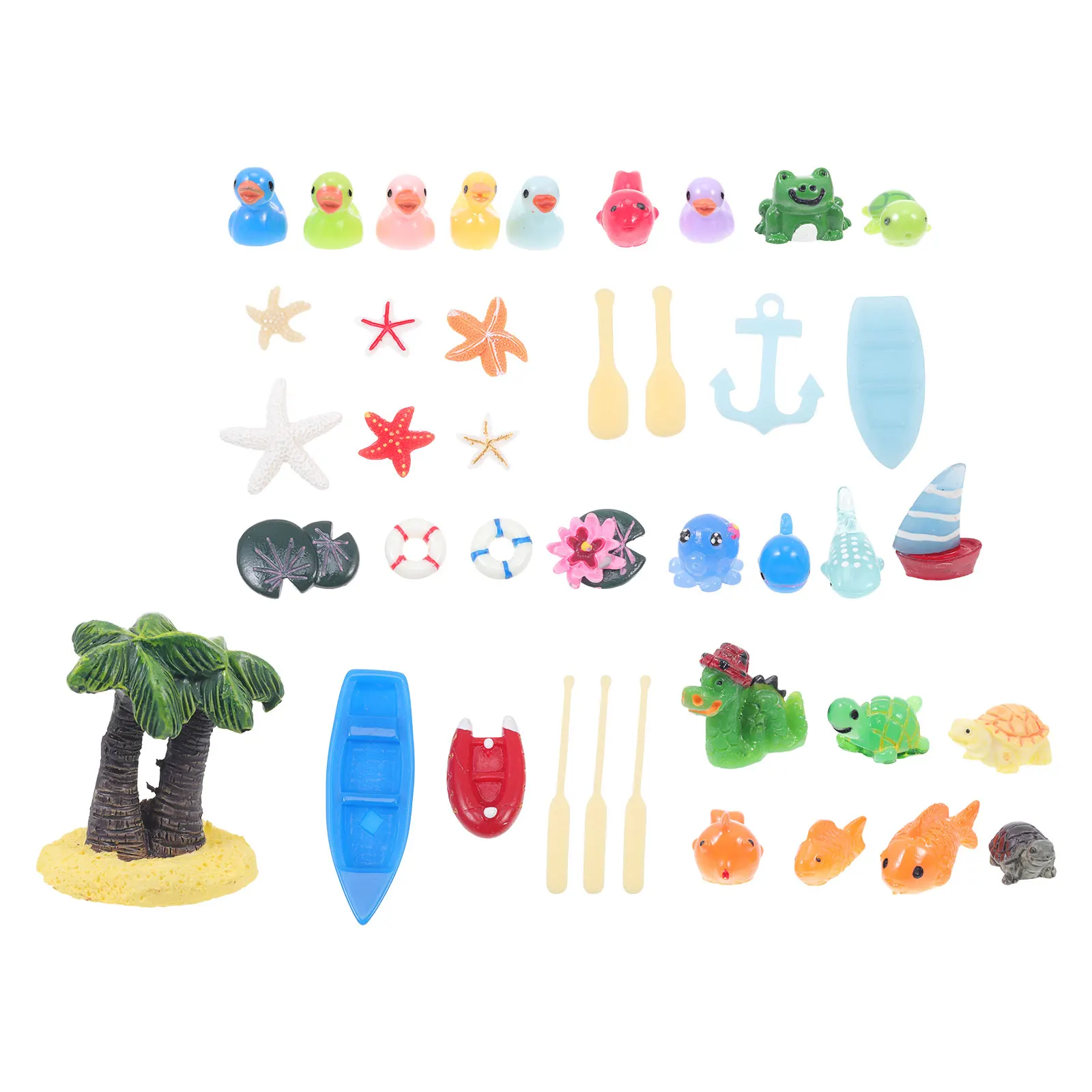 Реалистичные мини-статуэтки из смолы