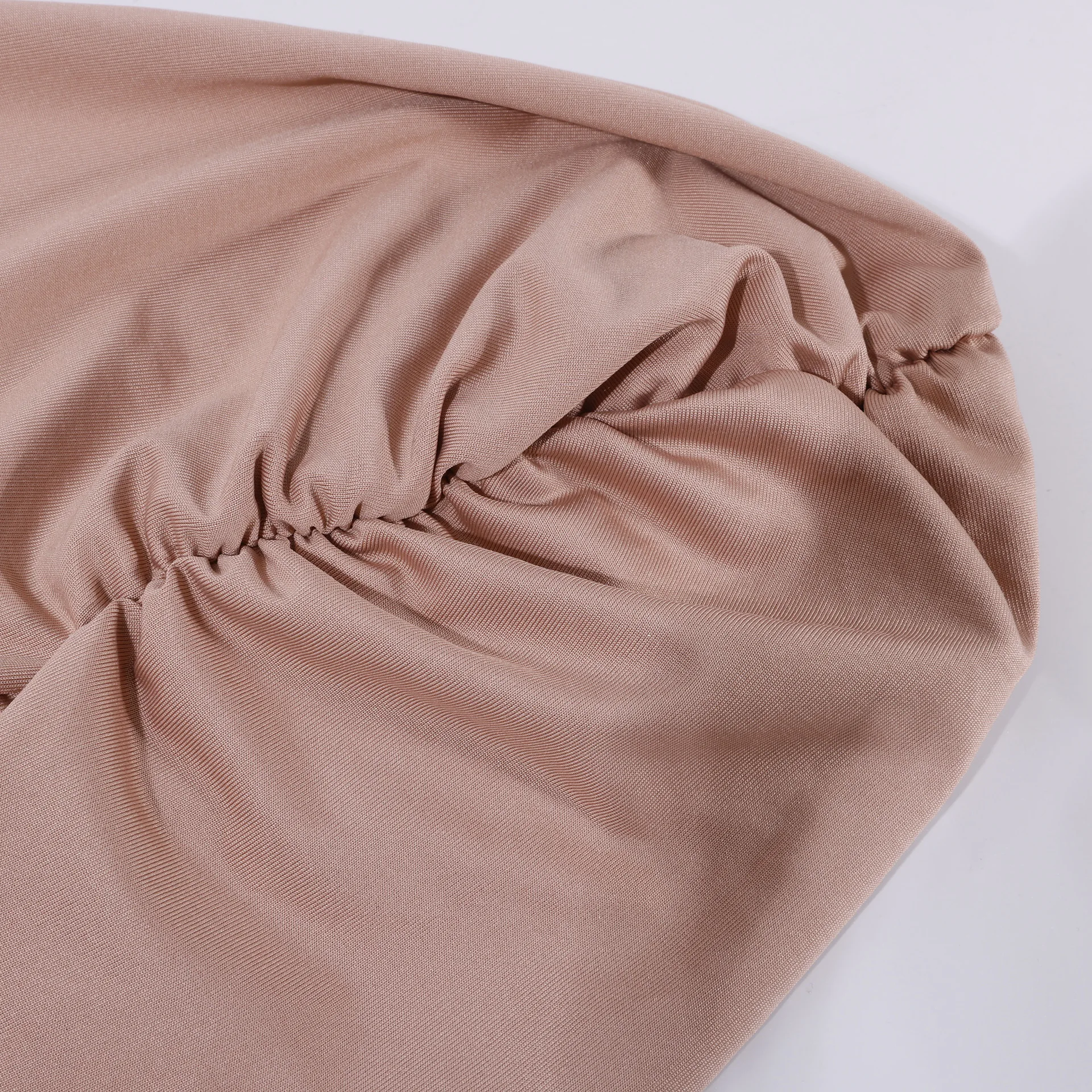 Шляпа-тюрбан с эластичной лентой - Фотография_5