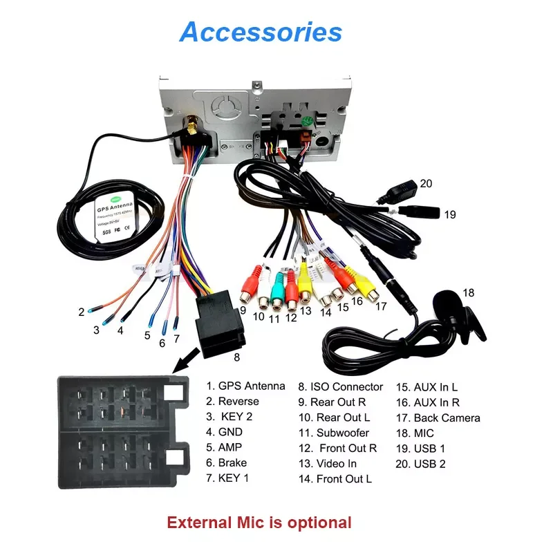 9,7-дюймовый 2 din 4 + 64g android с вертикальным экраном - Фотография_6