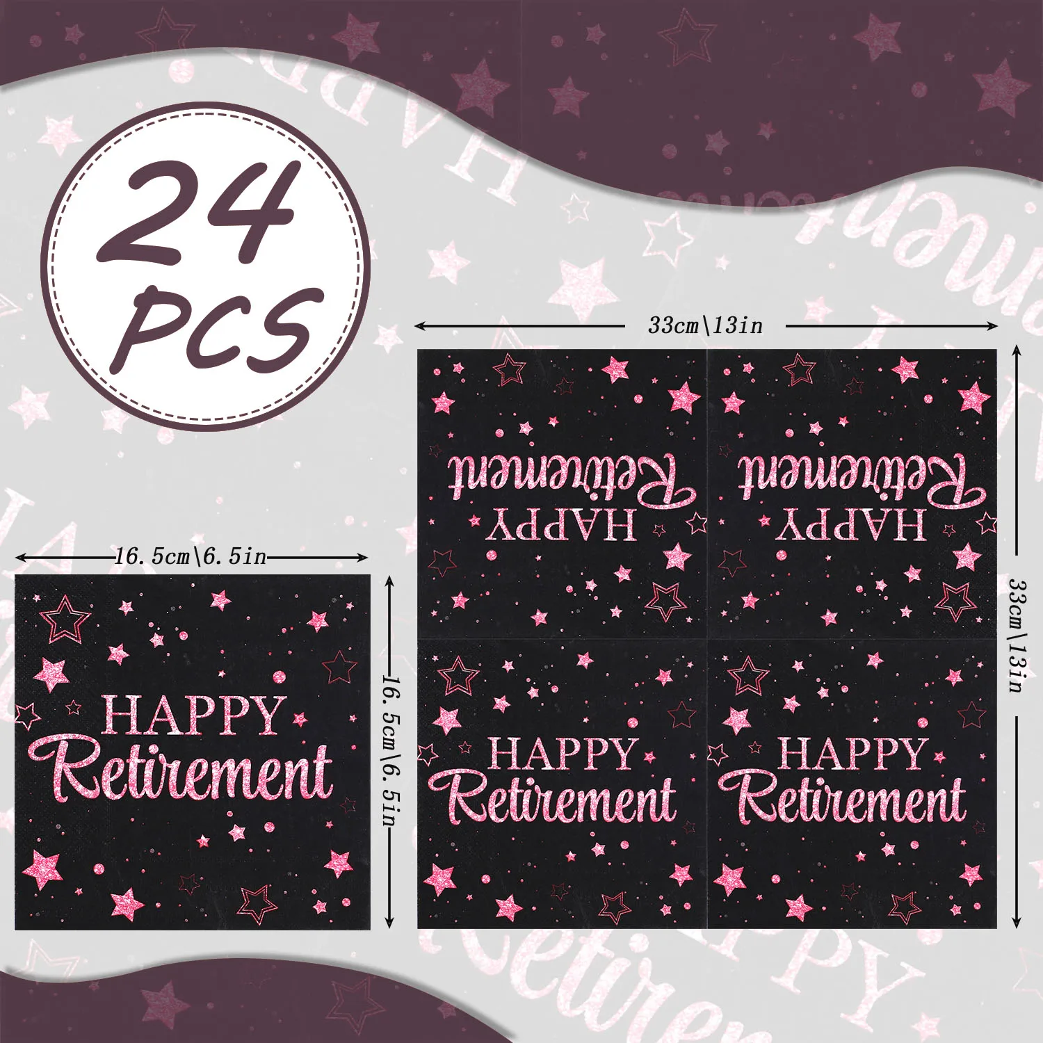 Салфетки happy retirement - Фотография_2