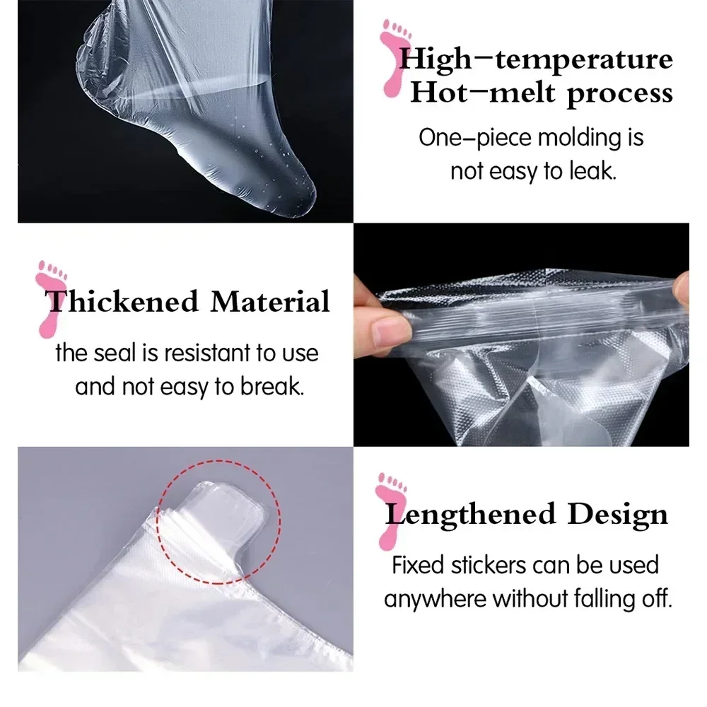 Одноразовые увлажняющие носки для ног - Фотография_5