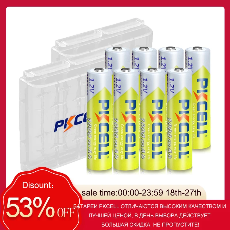 Pkcell aaa батарея 1