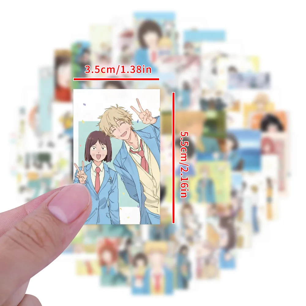 Наклейки японского аниме « skip and loafer» - Фотография_4