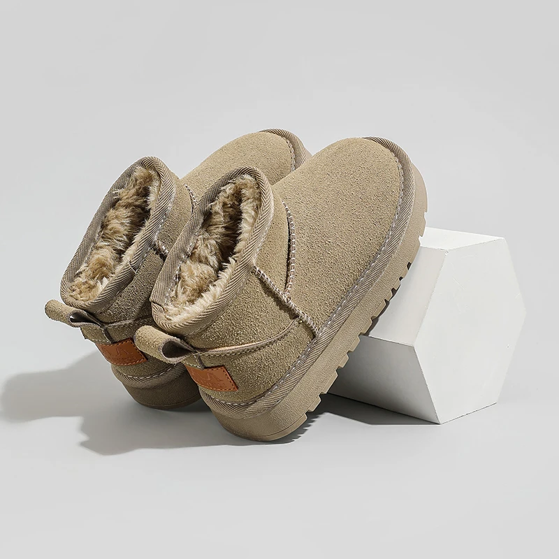 Детские зимние ботинки на толстом меху - Фотография_3