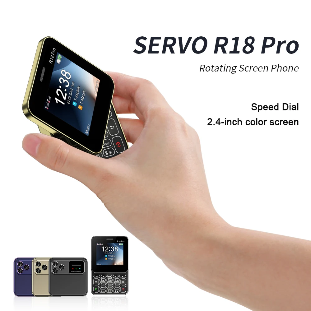 Servo r18 pro боковой слайдер телефон