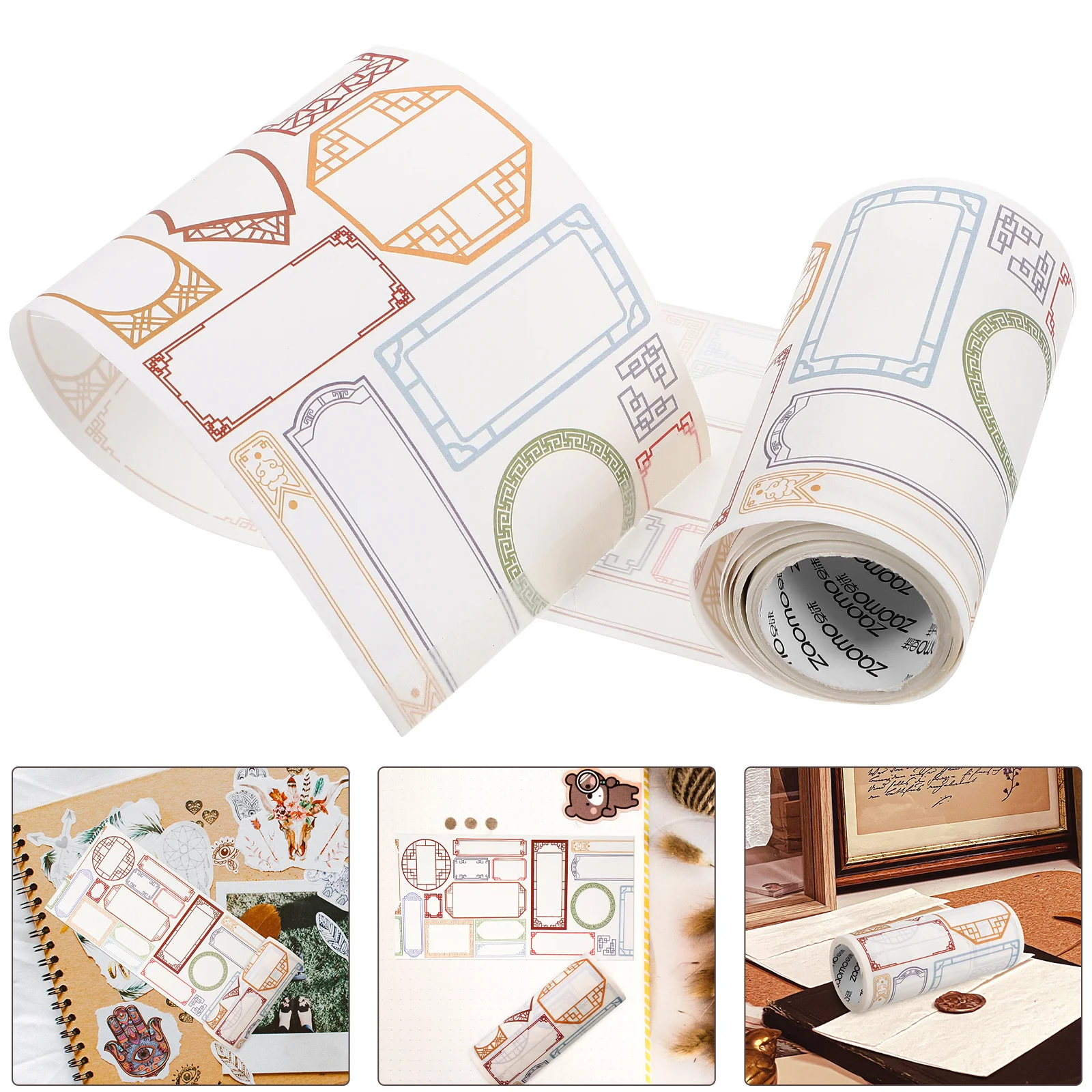 Лента washi многоцелевая печатная - Фотография_4
