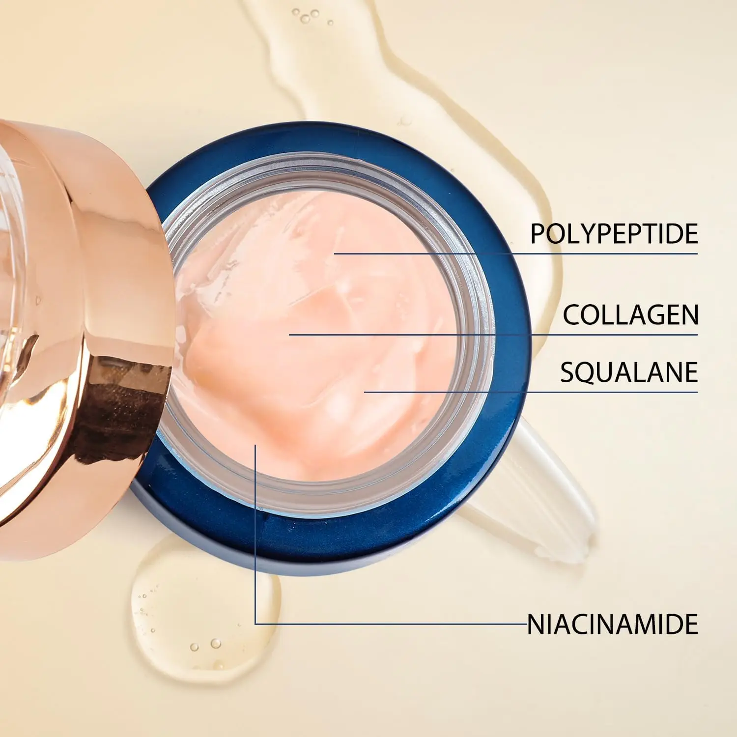 Японский коллагеновый крем для лица - Фотография_5