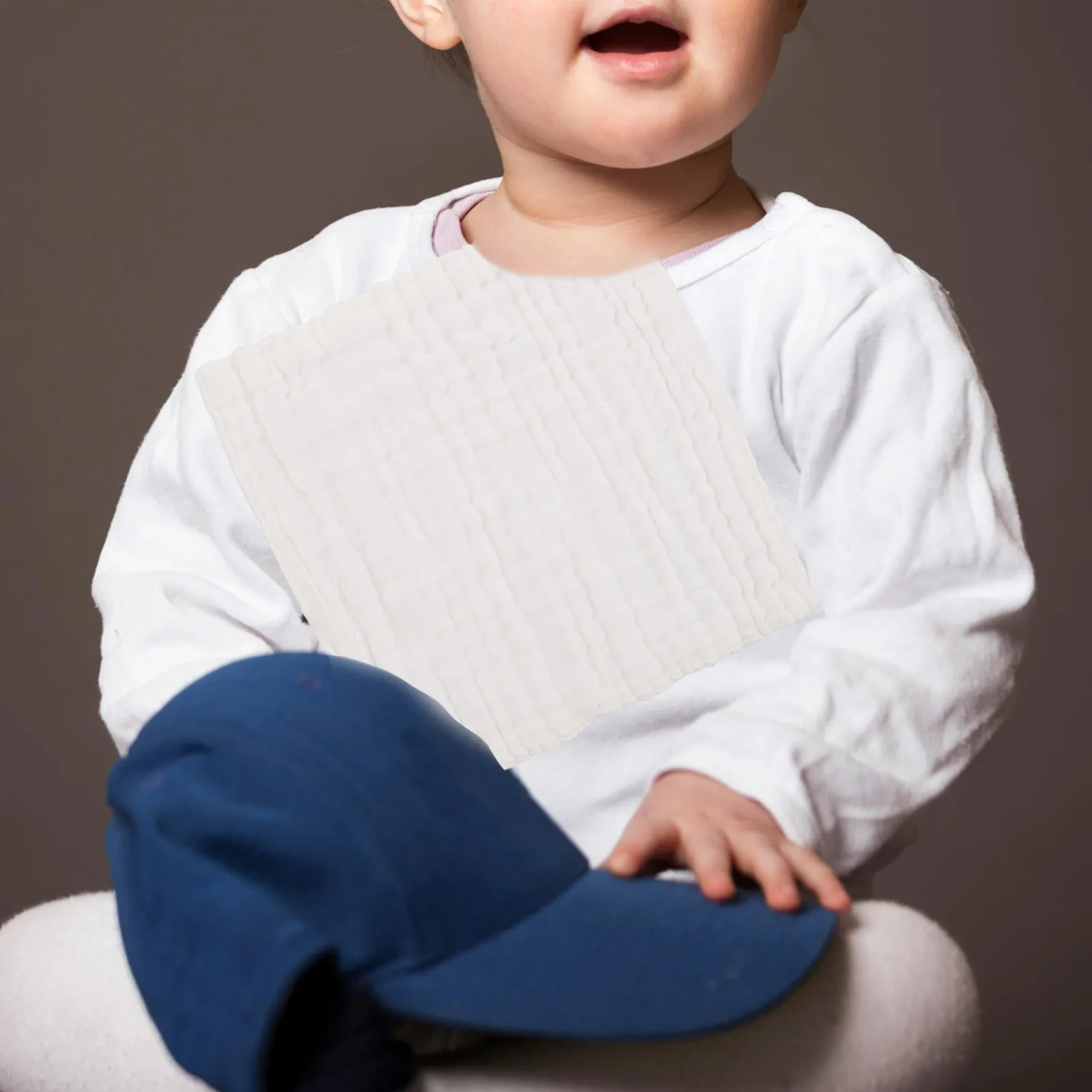 Марлевый квадратный шарф - Фотография_6