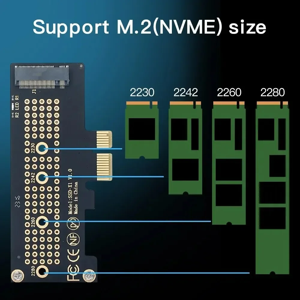 Адаптер m.2 nvme — pcie 4 - Фотография_2