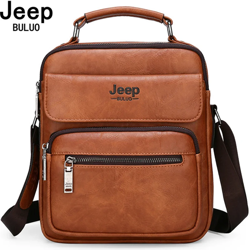 Jeep buluo мужские кожаные переносные сумки jeep buluo