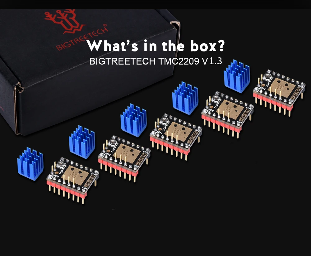 Драйвер шагового двигателя bigtreetech tmc2209 v1 - Фотография_6