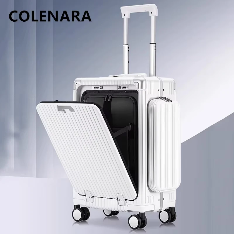 Многофункциональный чемодан colenara с зарядкой через usb