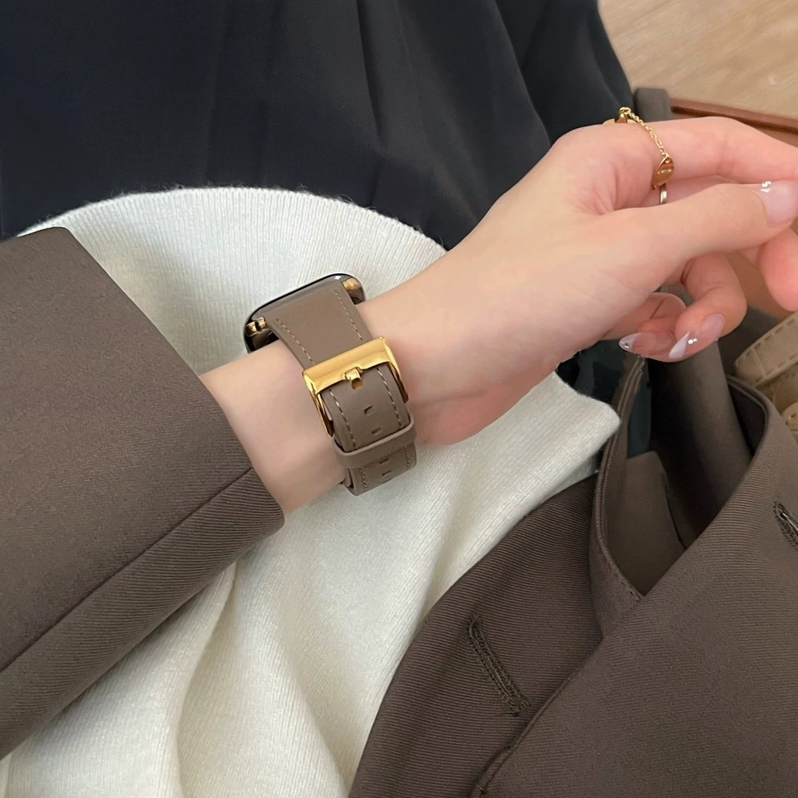 Кожаный ремешок для apple watch - Фотография_3