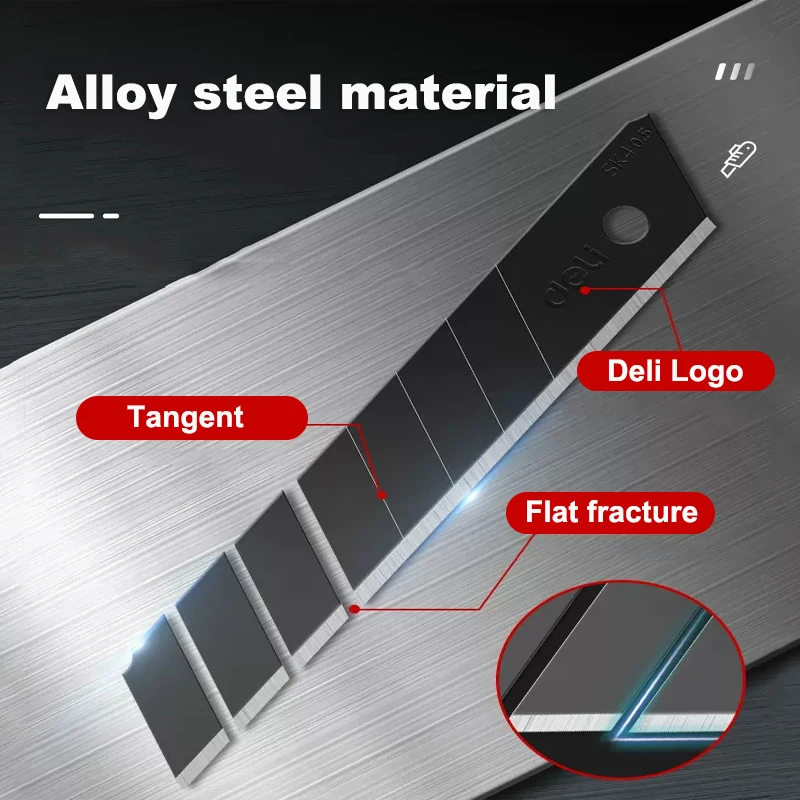 Лезвия для универсальных ножей deli - Фотография_3