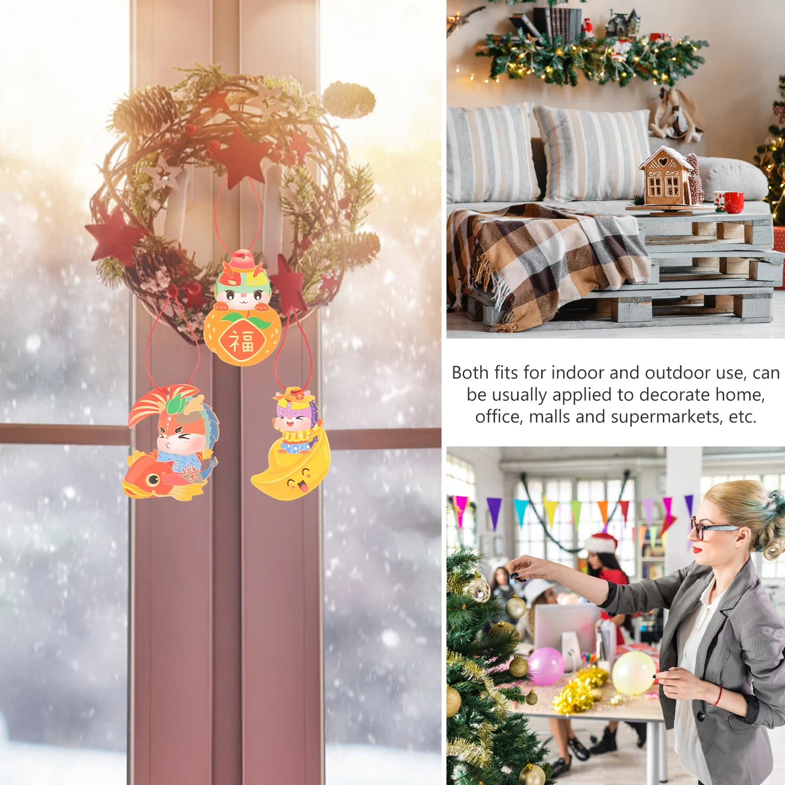 Лунные новогодние украшения 2024 - Фотография_3