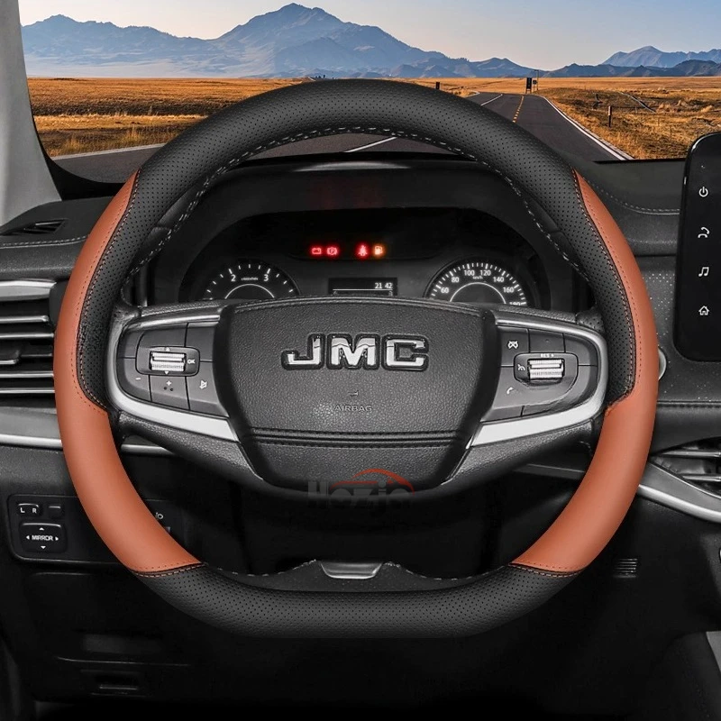 Кожаный чехол на руль автомобиля - Фотография_2