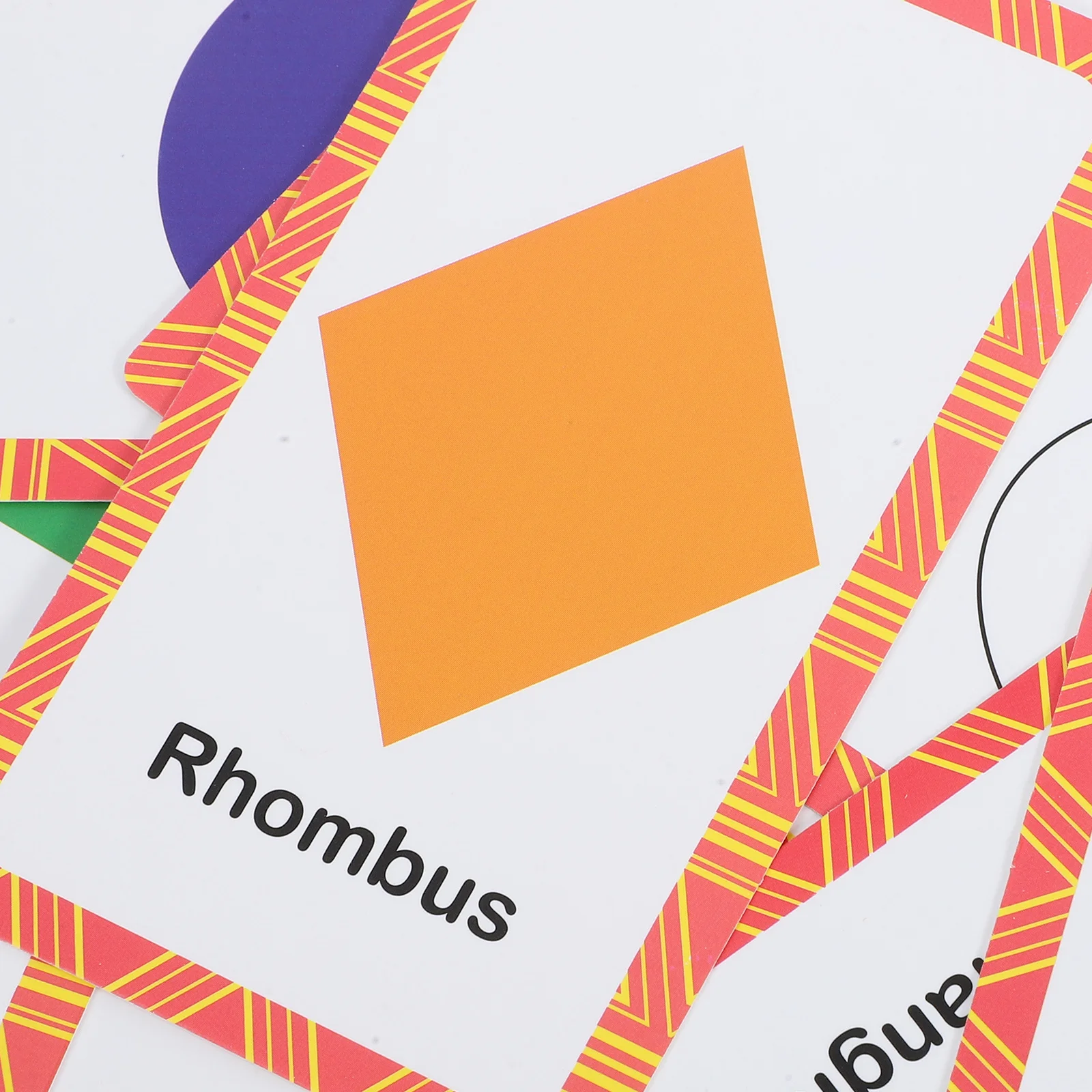 1 комплект цветных обучающих карточек вспышки для малышей - Фотография_3