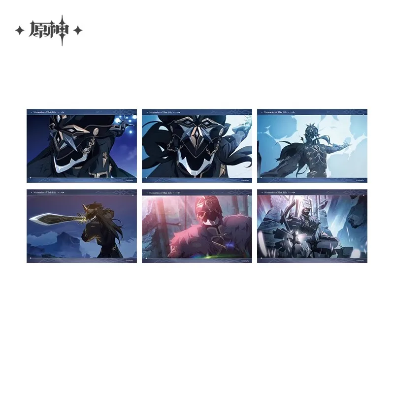Официальный набор значков серии genshin impact «memories of this world» - Фотография_5