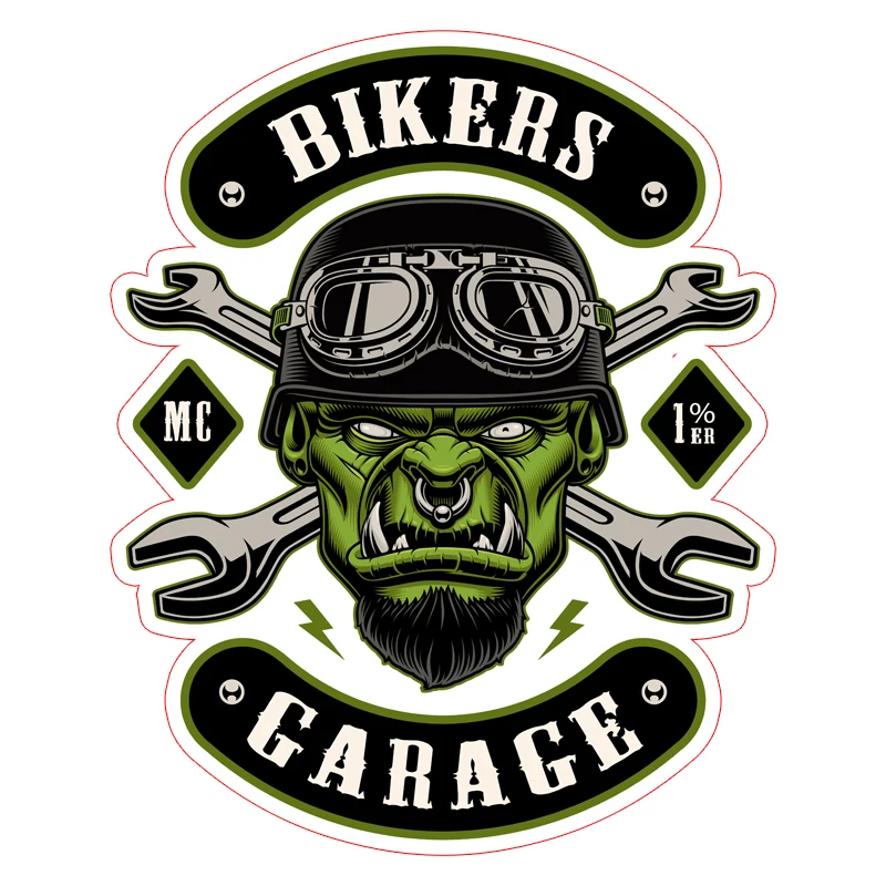 Автомобильная наклейка jp biker