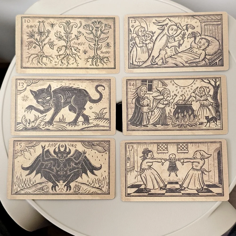 Мягкие карты payne's oracle of black enchantment - Фотография_4