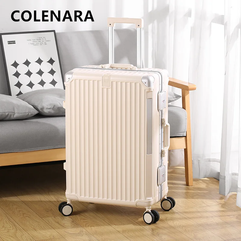 Colenara 20 "24" 26 дюймов чемодан для пк с алюминиевой рамой - Фотография_6