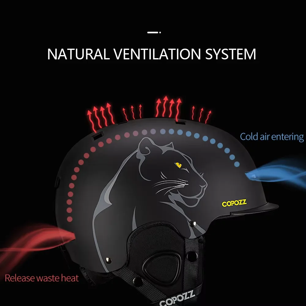 Copozz новый унисекс лыжный шлем - Фотография_4