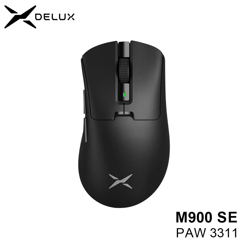 Беспроводная игровая мышь delux m900 se