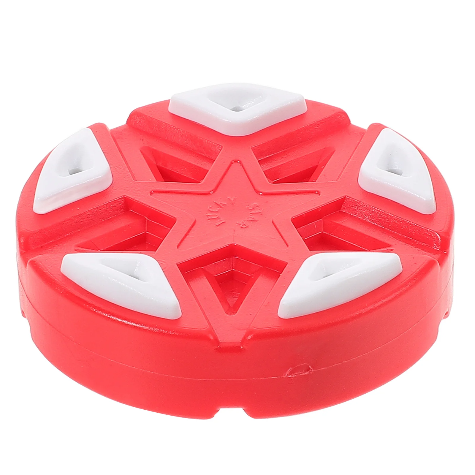 Красная официальная шайба для хоккея - Фотография_2