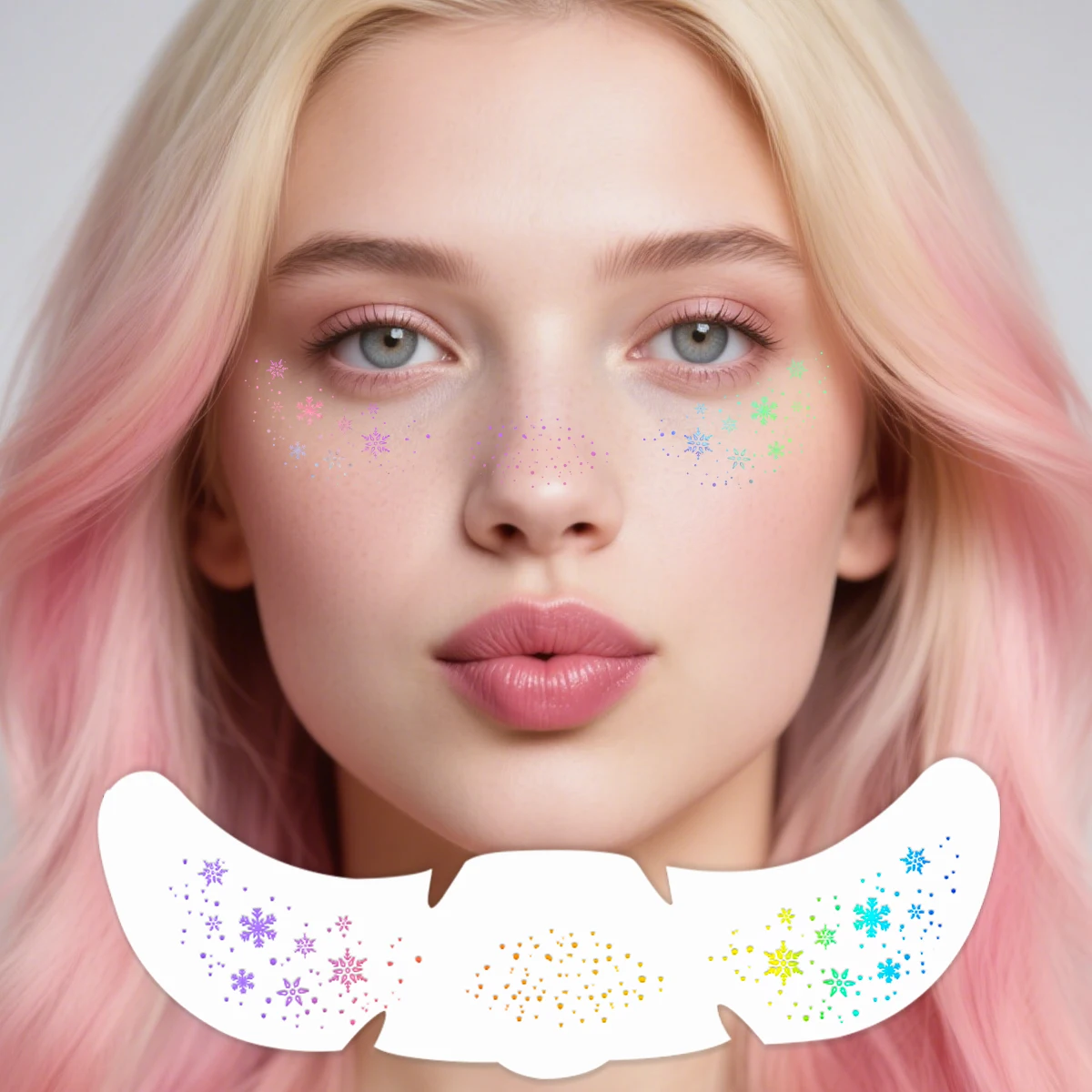 Рождественские татуировки для лица - Фотография_3