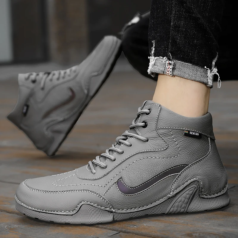 Мужские ботинки, новые зимние тапочки, - Фотография_6