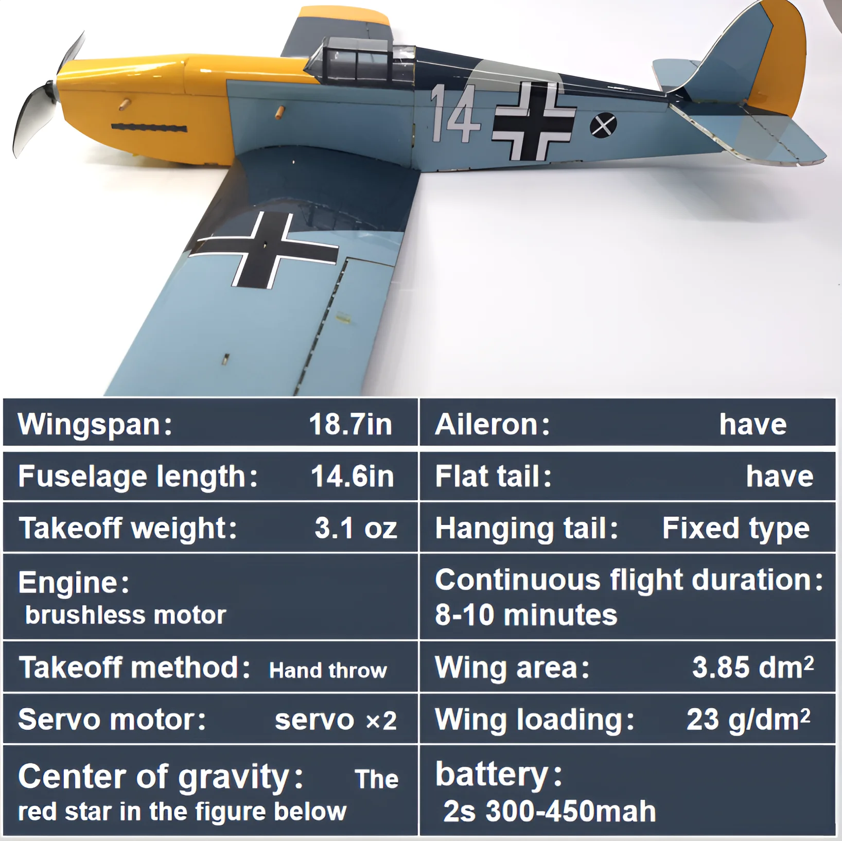 Мини-модель bf-109 - Фотография_6