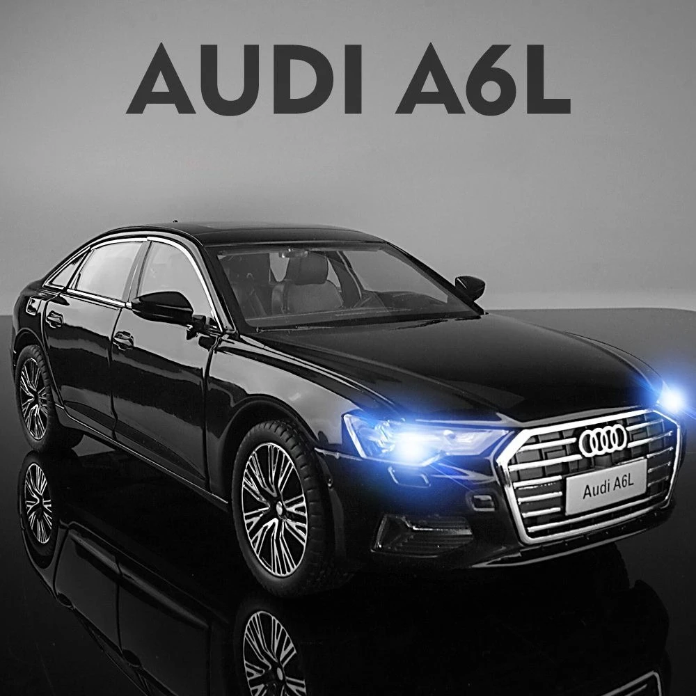 1:24 автомобильные литья из сплава audi a6 и модели игрушечных автомобилей