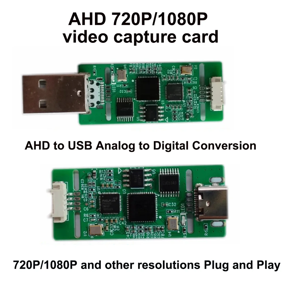 Аналоговый сигнал ahd-usb для захвата цифрового usb-камеры