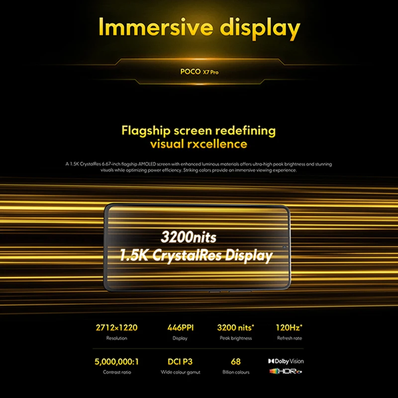 Глобальная версия мобильного телефона poco x7 pro 5g - Фотография_6