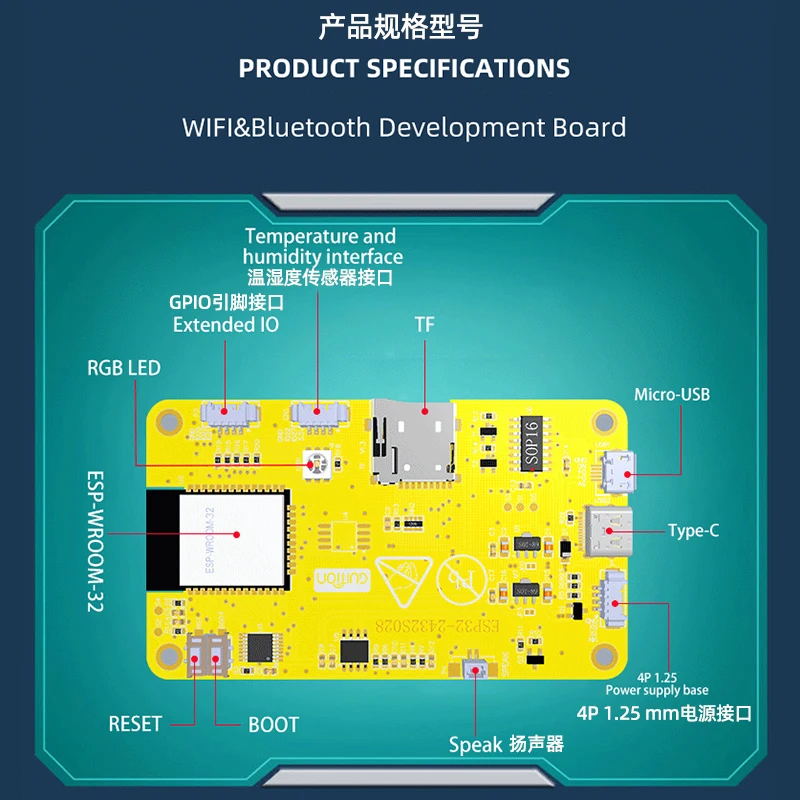 Плата разработки esp32 wifi bluetooth 2 - Фотография_2