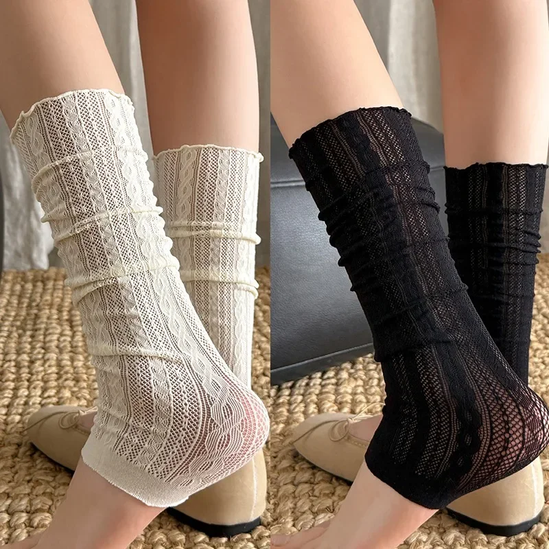 Кружевные леггинсы в балетном стиле - Фотография_3