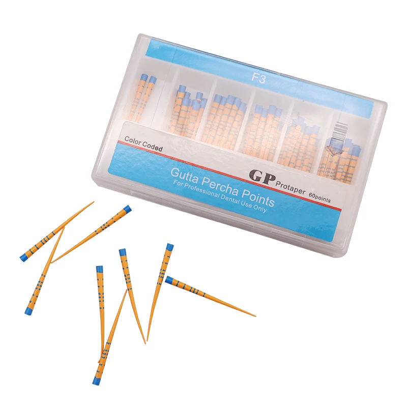 Tjdent dental gutta конус 02 04 06 15 # -40 #   f1 f2 f3 f4 f5 со шкалой - Фотография_6