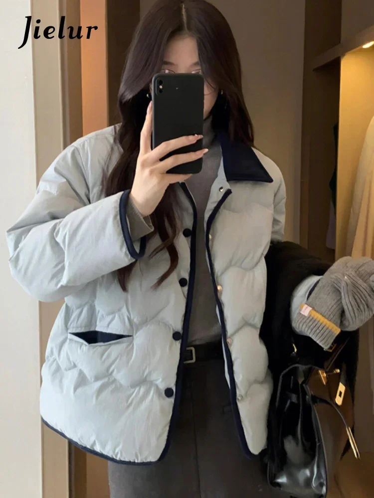 Jielur ins контрастного цвета шикарные - Фотография_2