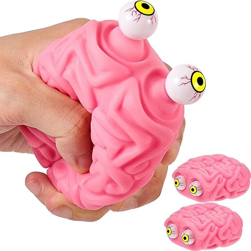 Flippy brain squishy eye popping