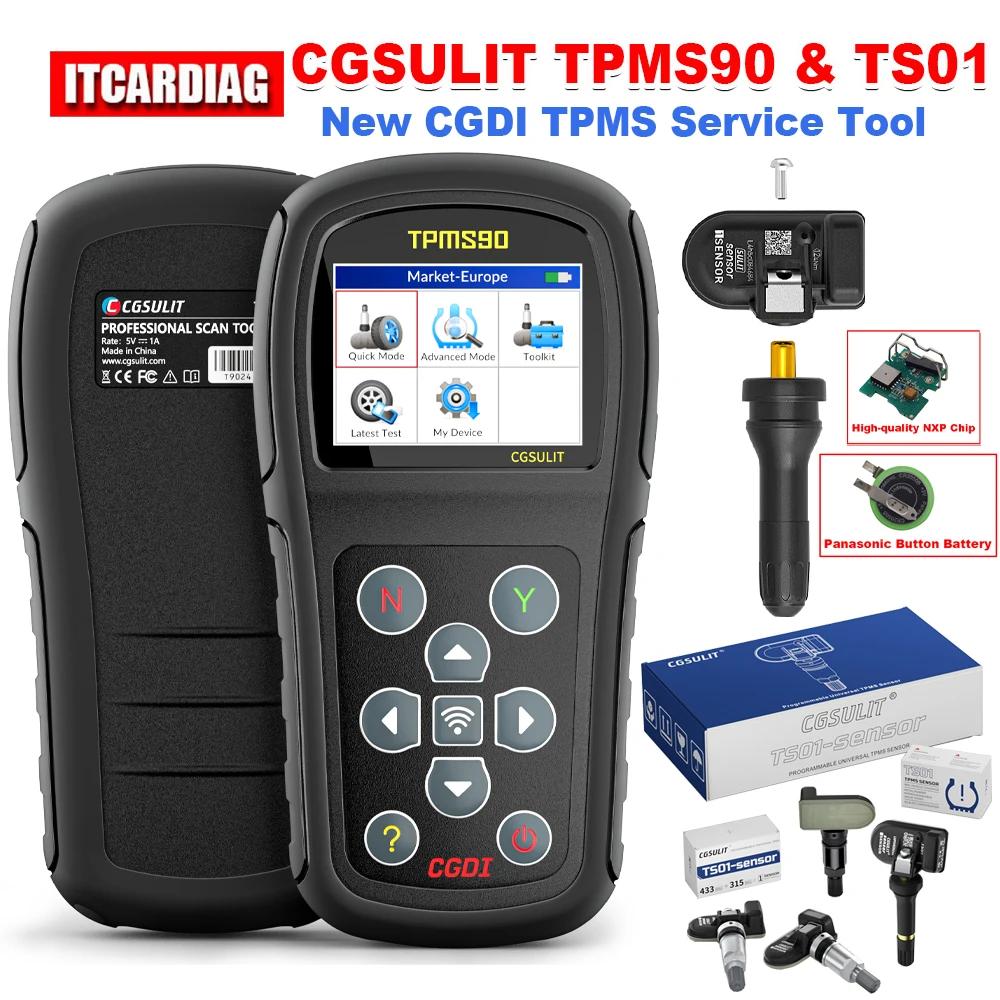 Cgdi cgsulit tpms90 с датчиком ts01