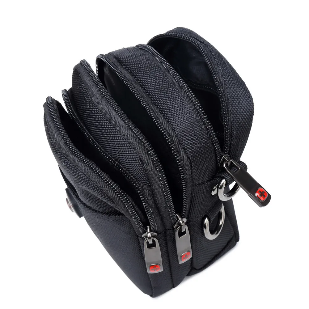 Швейцарская мужская повседневная сумка для мобильного телефона - Фотография_6