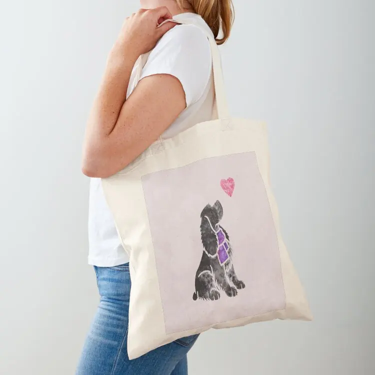 Акварельный английский кокер-спаниель (синий роан) tote bag