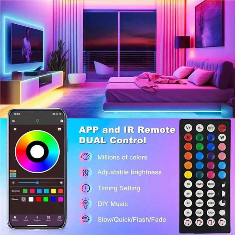 Светодиодные ленты rgb 5 м - Фотография_3