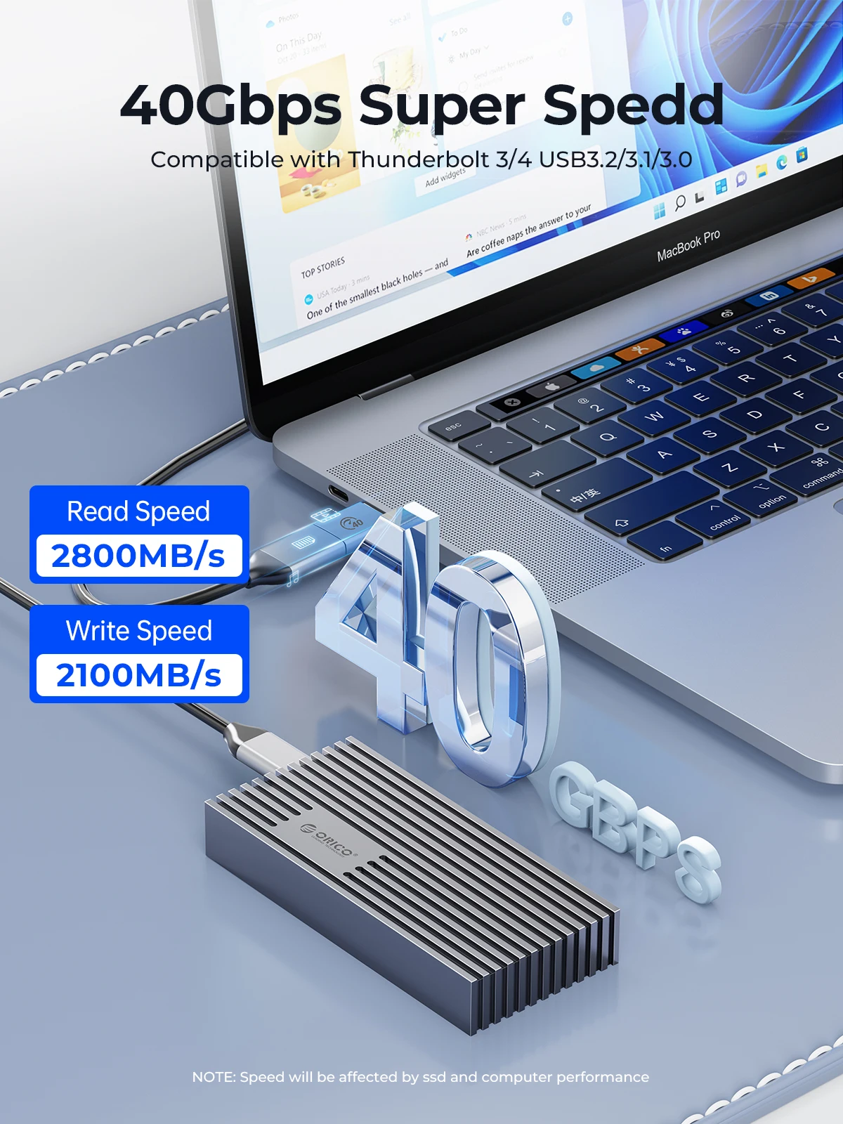 Твердотельные накопители orico usb4 nvme m - Фотография_3