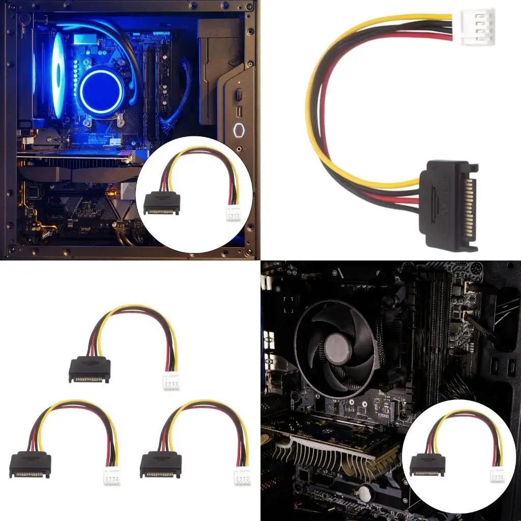 Y1ub 15pin до небольшого 4pin poalper